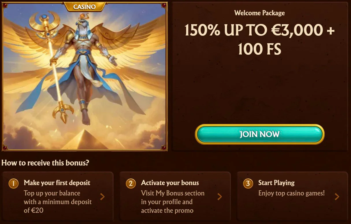 μπόνους καλωσορίσματος amunra casino